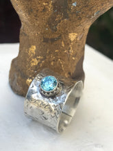 Blue Gem Ring