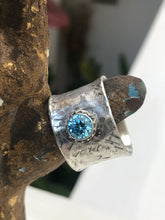 Blue Gem Ring